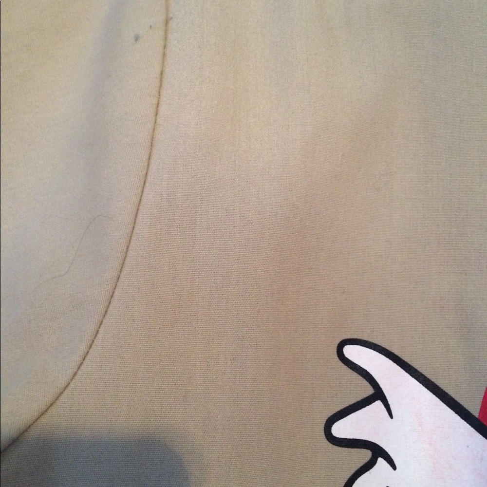 Ghostbuster button up shirt men’s medium